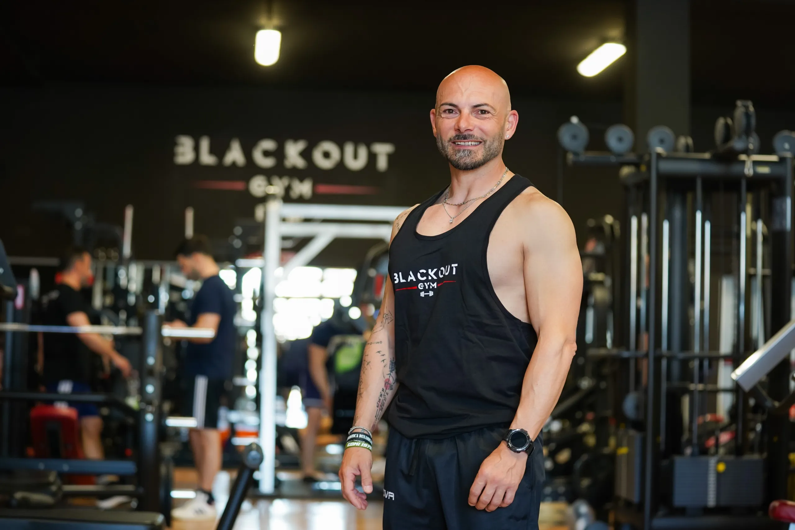 Danilo Campanelli dello staff Blackout Gym a Martano